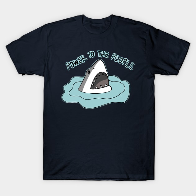 POWER TO THE PEOPLE T-Shirt by roxiqt